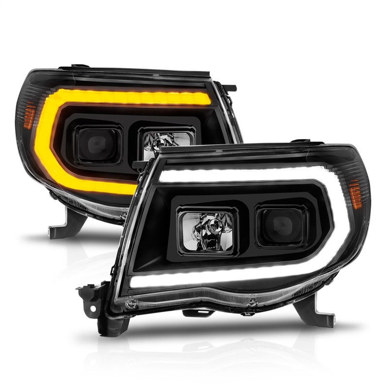 Anzo USA | Projector Headlight Set - Tacoma 2.7L / 4.0L 2005-2011 Anzo USA Headlights