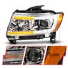 Anzo USA | Projector Headlight Set - Grand Cherokee 3.6L / 5.7L / 6.4L 2011-2013 Anzo USA Headlights