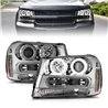 Anzo USA | Projector Headlight Set w/Halo - Trailblazer / Trailblazer EXT 2002-2009