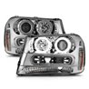 Anzo USA | Projector Headlight Set w/Halo - Trailblazer / Trailblazer EXT 2002-2009