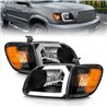 Anzo USA | Crystal Headlight Set - Tundra 3.4L / 4.7L 2000-2004 Anzo USA Headlights