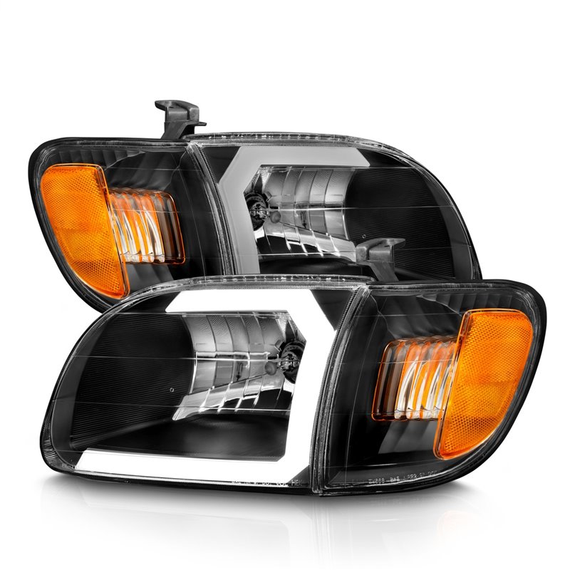 Anzo USA | Crystal Headlight Set - Tundra 3.4L / 4.7L 2000-2004 Anzo USA Headlights