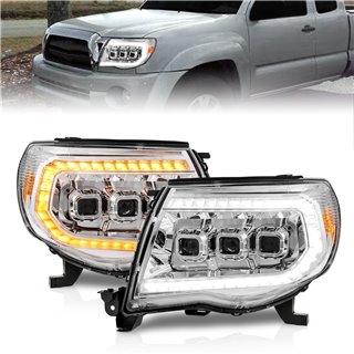 Anzo USA | LED Projector Headlight - Tacoma 2.7L / 4.0L 2005-2011