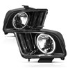 Anzo USA | Crystal Headlight Set w/Halo - Mustang 4.0L / 4.6L / 5.4L 2005-2009 Anzo USA Headlights