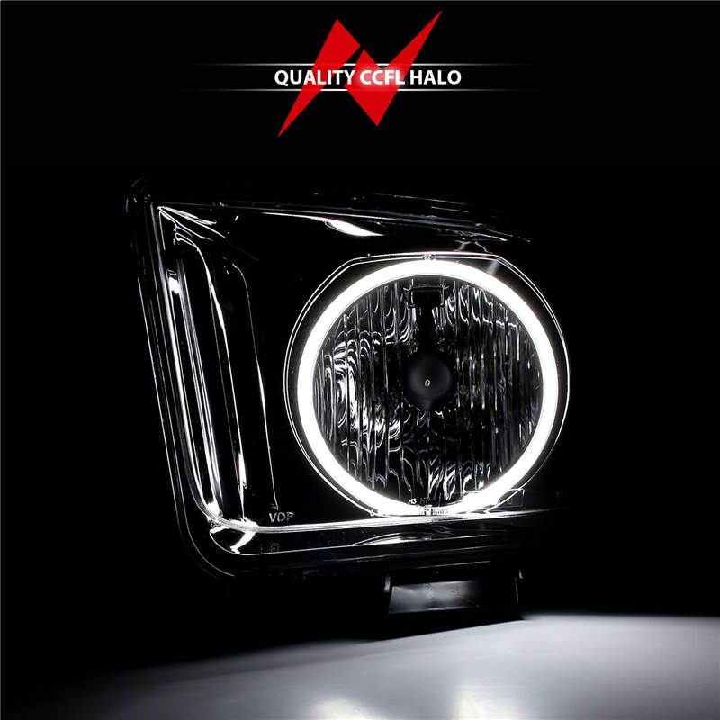 Anzo USA | Crystal Headlight Set w/Halo - Mustang 4.0L / 4.6L / 5.4L 2005-2009 Anzo USA Headlights