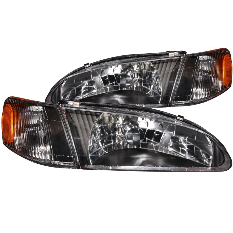 Anzo USA | Crystal Headlight Set - Corolla 1.8L 1998-2000