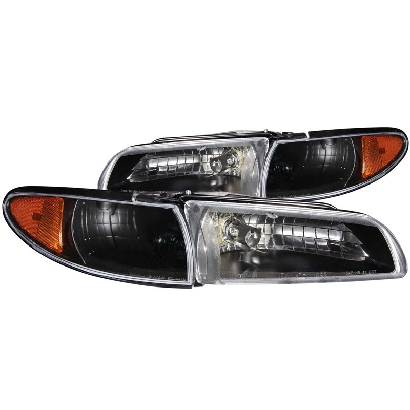 Anzo USA | Crystal Headlight Set - Grand Prix 3.1L / 3.8L 2000-2003 Anzo USA Headlights