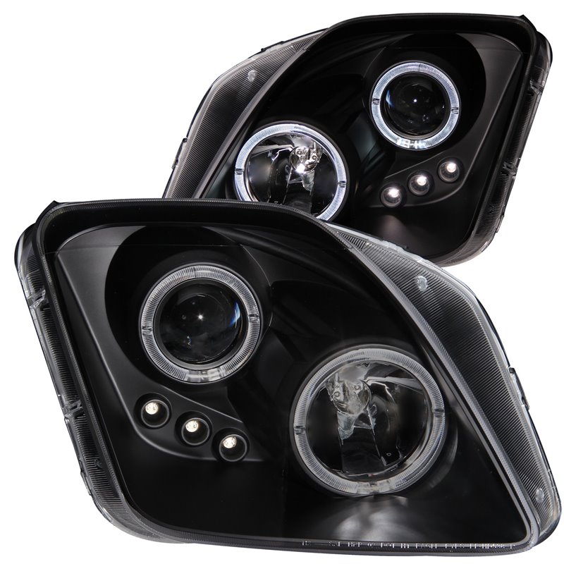 Anzo USA | Projector Headlight Set w/Halo - Prelude Base / Type SH 2.2L 1997-2001