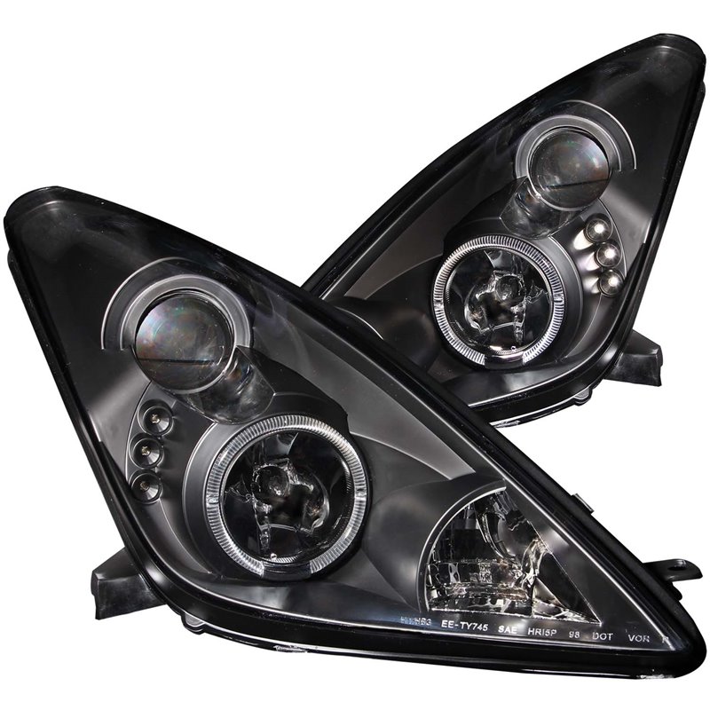 Anzo USA | Projector Headlight Set w/Halo - Celica GT / GTS 1.8L 2000-2005