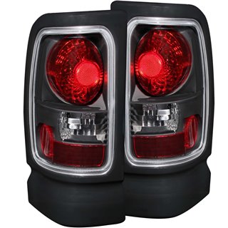 Anzo USA | Tinted / Dark Tail Light - Ram 1500 / 2500 / 3500 2000-2002 Anzo USA Tail Lights