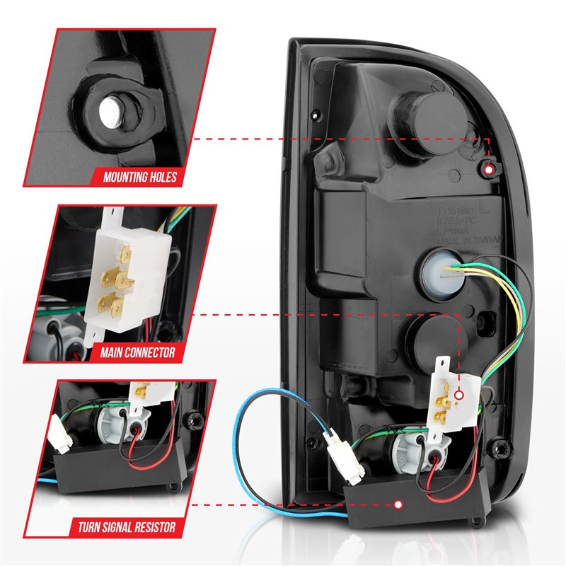 Anzo USA | LED Tail Light - Tacoma 2.4L / 2.7L / 3.4L 1995-2000