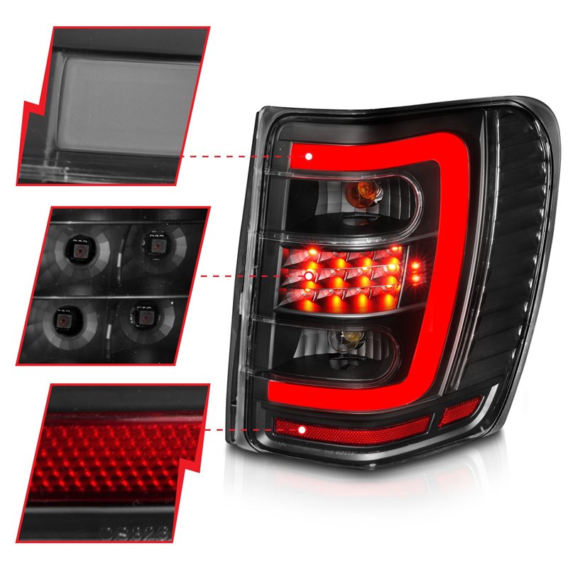 Anzo USA | LED Tail Light - Grand Cherokee 4.0L / 4.7L 1999-2004
