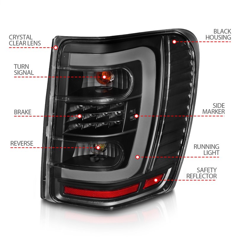 Anzo USA | LED Tail Light - Grand Cherokee 4.0L / 4.7L 1999-2004