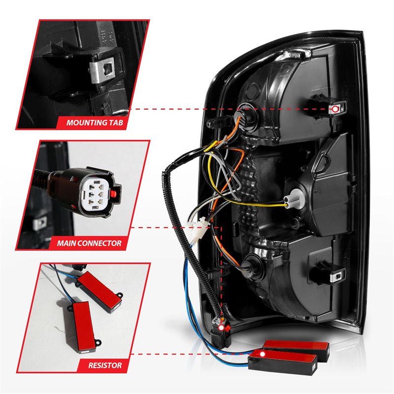 Anzo USA | LED Tail Light - Colorado 2.5L / 2.8L / 3.6L 2015-2021