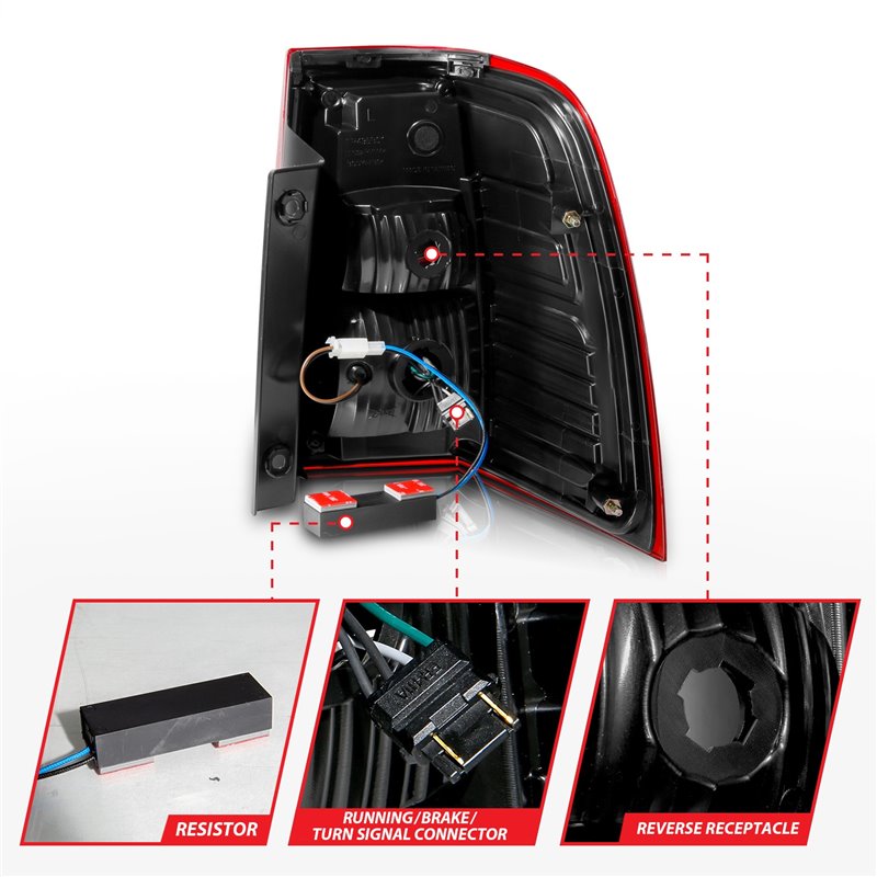 Anzo USA | Sequential LED Tail Light - Expedition 3.5T / 5.4L 2007-2017