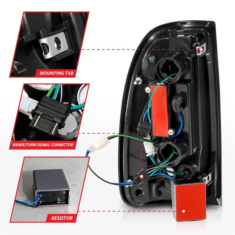 Anzo USA | LED Tail Light - Tundra 3.4L / 4.0L / 4.7L 2000-2006