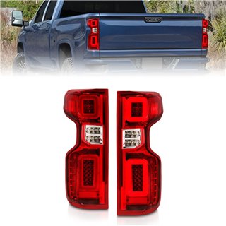 Anzo USA | Sequential LED Tail Light - Silverado 1500 2019-2022 Anzo USA Tail Lights