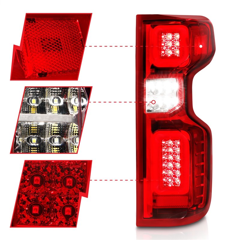 Anzo USA | Sequential LED Tail Light - Silverado 1500 2019-2021