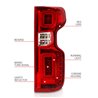 Anzo USA | Sequential LED Tail Light - Silverado 1500 2019-2021