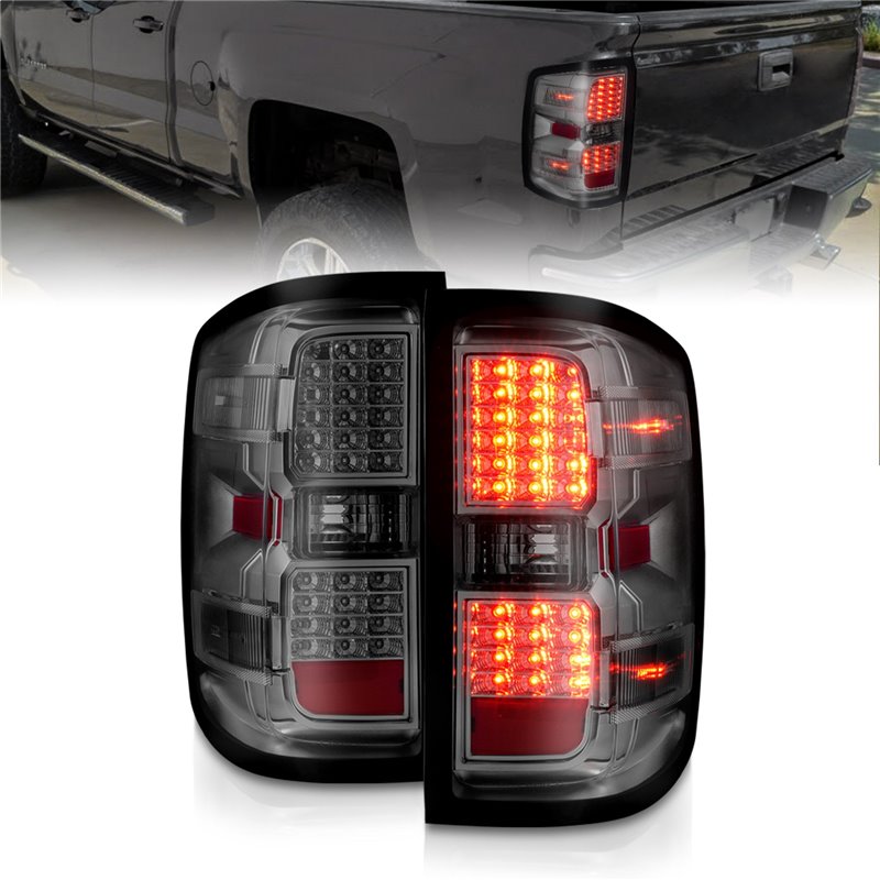 Anzo USA | LED Tail Light - Silverado 1500 / Silverado 2500 HD / Silverado 3500 HD 2014-2019