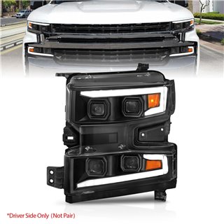 Anzo USA | LED Projector Headlight - Silverado 1500 / Silverado 1500 LTD 2019-2022