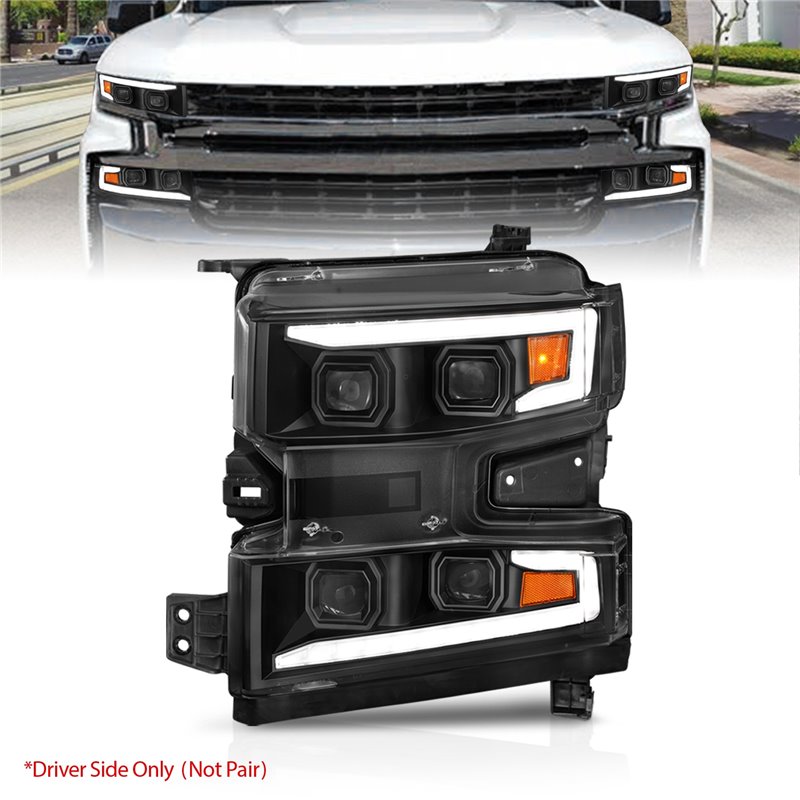 Anzo USA | LED Projector Headlight - Silverado 1500 / Limited 2019-2022 Anzo USA Headlights
