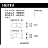 Hawk | DTC-70 Disc Brake Pad - Chevrolet / GMC / Pontiac 1978-2003