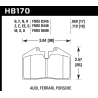 Hawk | Blue 9012 Disc Brake Pad - 550 Maranello Base / 575 M Maranello 5.5L / 5.7L 2000-2004