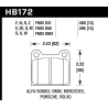 Hawk | HPS Disc Brake Pad - Mercedes-Benz / Porsche / Volvo 1965-2004