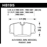 Hawk | DTC-60 Disc Brake Pad - BMW / Land Rover / Mercedes-Benz 1990-2003