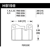 Hawk | Blue 9012 Disc Brake Pad - 924 / 928 / 944 1977-1995