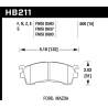 Hawk | HT-10 Disc Brake Pad - Protege5 Base 2.0L 2002-2003