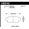 Hawk | DTC-60 Disc Brake Pad - Integra / Civic / Prelude 1988-1993