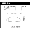 Hawk | HPS 5.0 Disc Brake Pad - Camaro / Firebird 3.8L / 5.7L 1998-2002