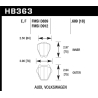 Hawk | HPS Disc Brake Pad - Audi / Volkswagen 2000-2005
