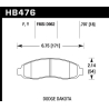 Hawk | HPS Disc Brake Pad - Dakota 2003-2004