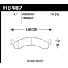 Hawk | LTS Disc Brake Pad - Ram 2500 Base / 3500 5.9L / 8.0L 2000-2002