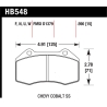 Hawk | HPS 5.0 Disc Brake Pad - 4C / Cobalt / HHR / MX-5 Miata 1.7T / 2.0T 2008-2020 Hawk Performance Brake Pads