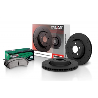 Hawk | Talon Street Rotor And Brake Pad Kit - Expedition / Blackwood / Navigator 4.6L / 5.4L 2000-2002 Hawk Performance Brake...