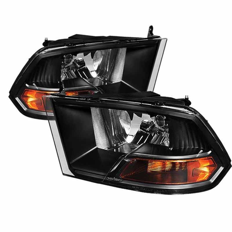 Xtune | Crystal Headlights - NON Quad - Black Xtune Projector Headlight