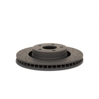 Hawk | Talon Cross Drilled And Slotted Brake Rotors - BMW 1.8L / 2.5L 1990-1991