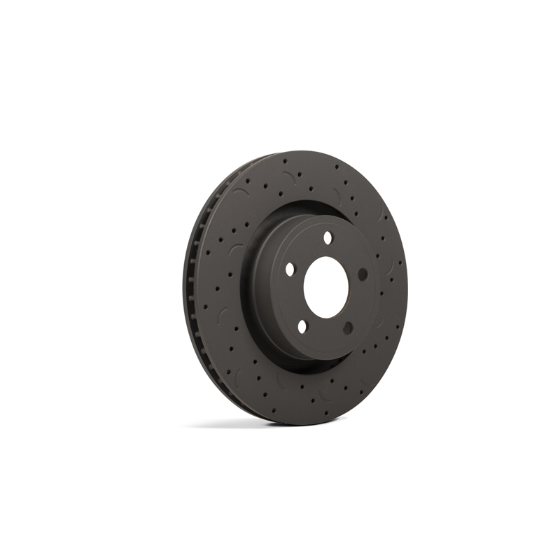 Hawk | Talon Cross Drilled And Slotted Brake Rotors - Lancer 2.0T 2003-2006