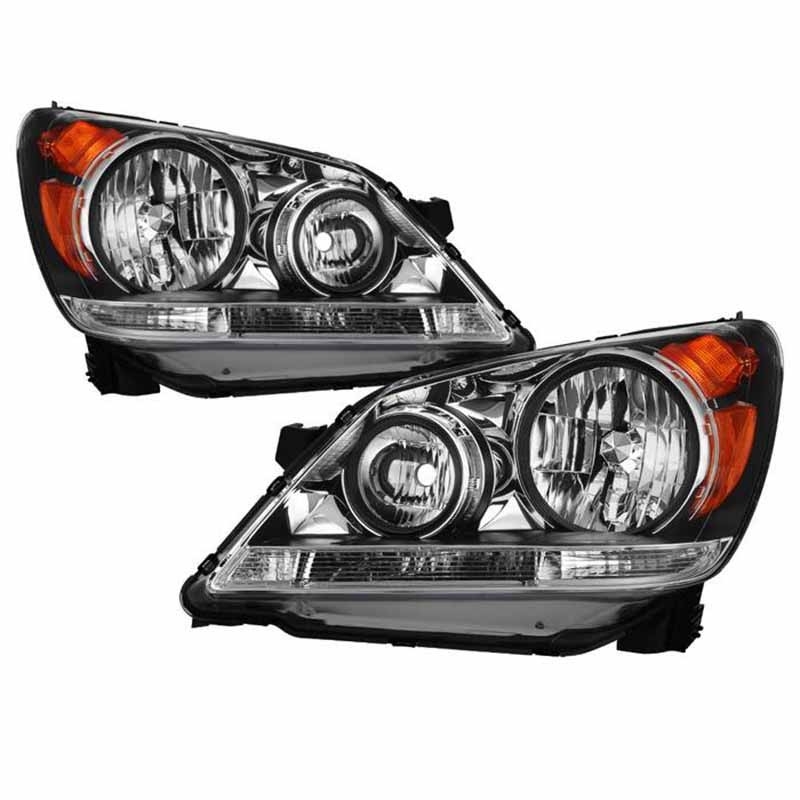 Xtune | Crystal Headlights - OEM Style - Black Xtune Projector Headlight