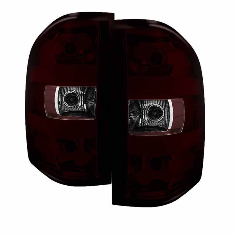 xTune | Tail Lights - OEM - Dark Red Xtune Tail Lights