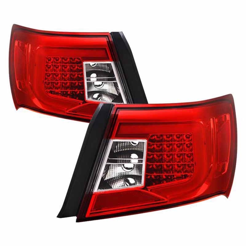 xTune | Tail Lights - Light Bar LED - Red Clear Xtune Phares arrière