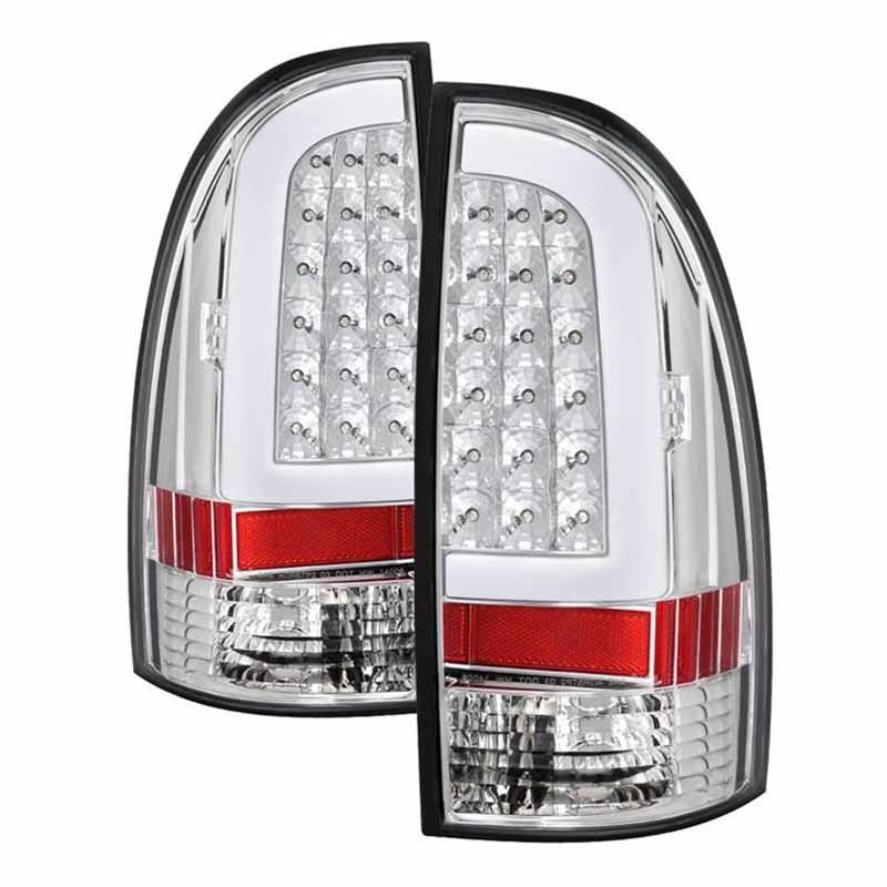 xTune | Tail Lights - Light Bar LED - Chrome Xtune Phares arrière