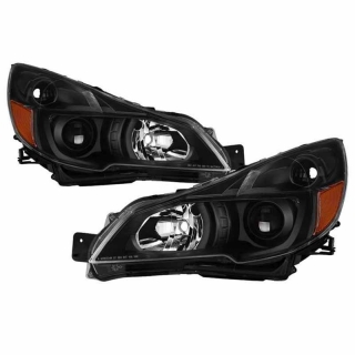 Xtune | Crystal Headlights - OEM Style - Black Xtune Projector Headlight