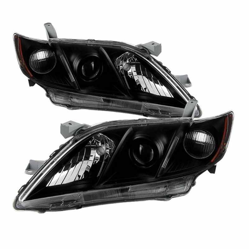 Xtune | Crystal Headlights - OEM Style - Black Xtune Headlights