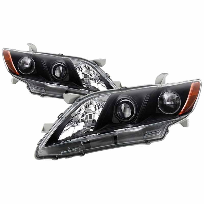 Xtune | Crystal Headlights - HALO - OE Black Xtune Headlights