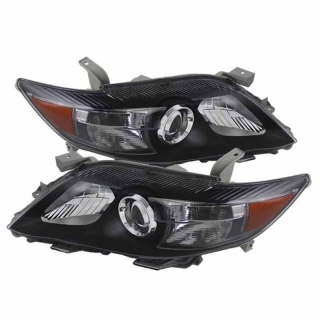 Xtune | Crystal Headlights - Amber Projector - Black Xtune Projector Headlight